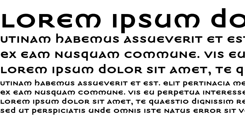 Sample of Medea ITC Std Bold