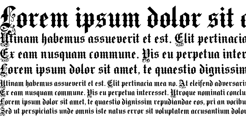 Sample of Medici Text Regular