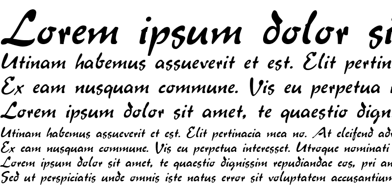 Sample of Menthol Italic