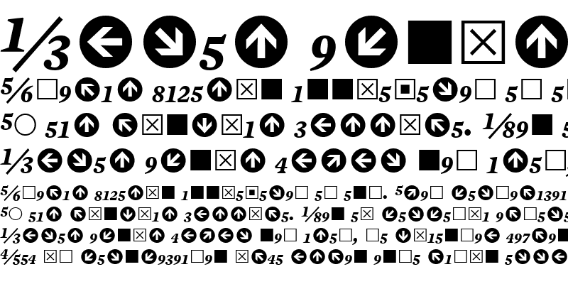 Sample of Mercury Numeric G1 Bold Italic