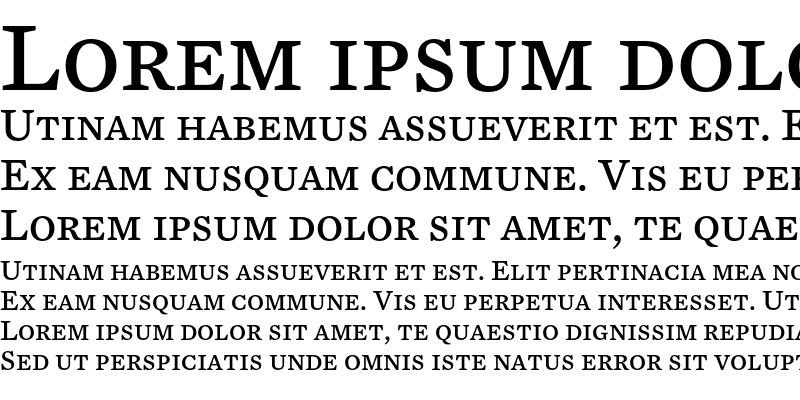 Sample of Mercury Text G4 SC Roman