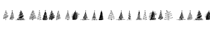 Preview of Merry Christmas Trees Regular