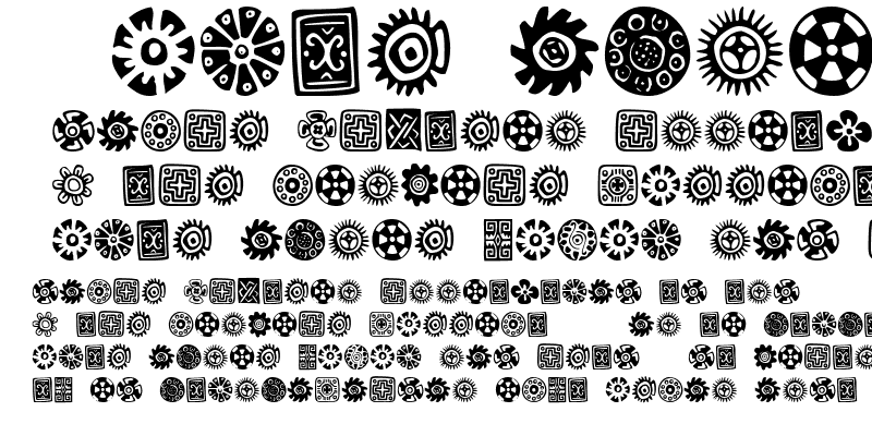 Sample of Mesoglyphs Regular