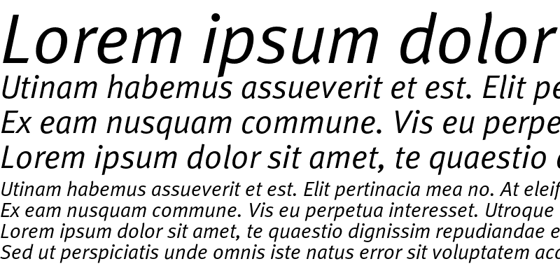 Sample of MetaPlusNormal- Italic