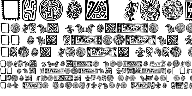 Sample of Mexican Ornaments