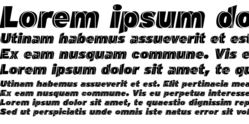 Sample of M.F. Plexus Italic