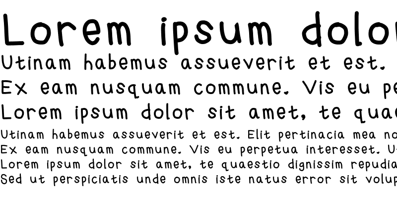 Sample of michellehandwritting