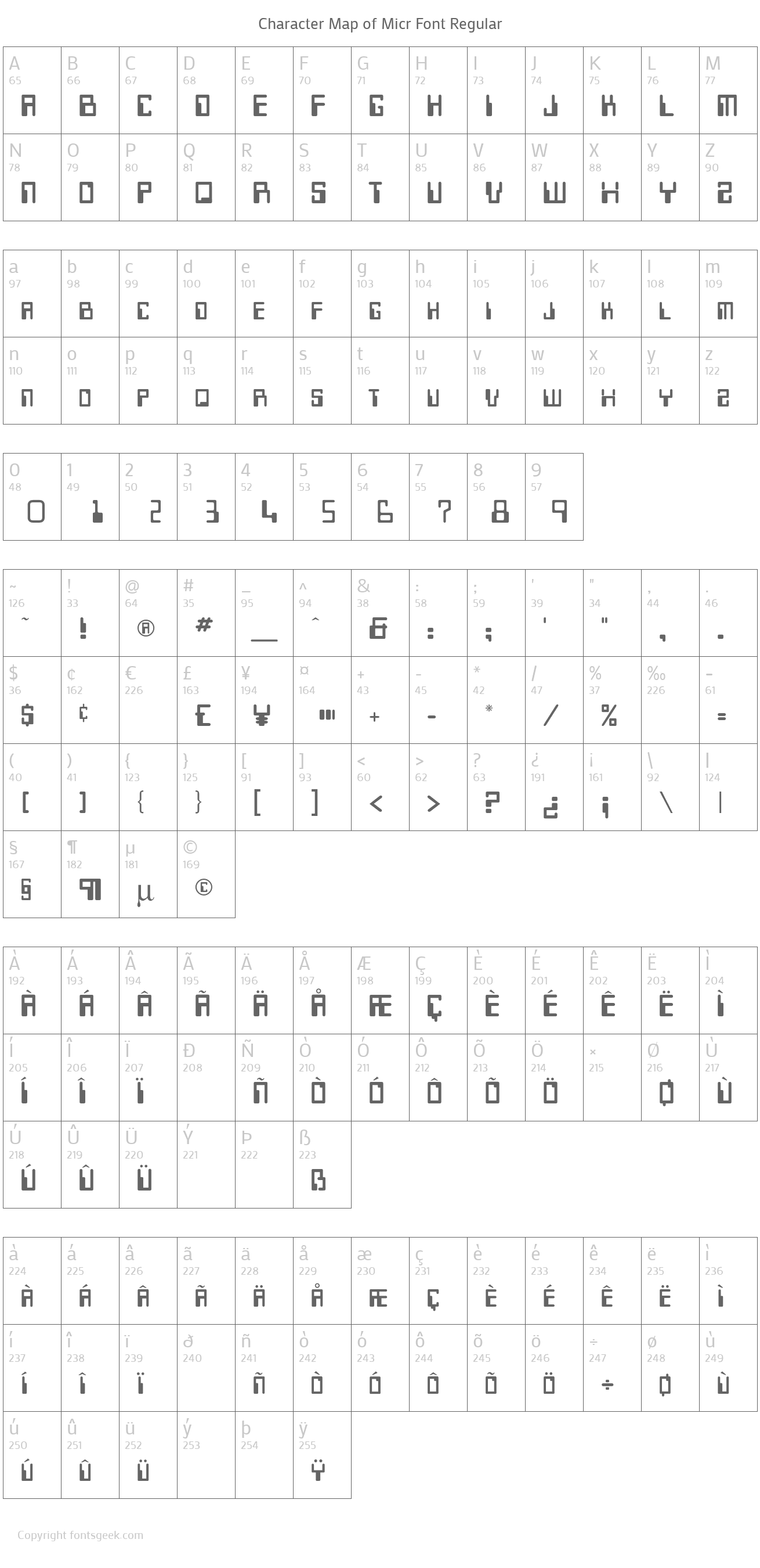 free micr font for check printing