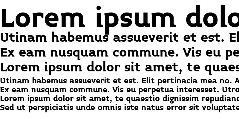Sample of Midiet Serif Bold