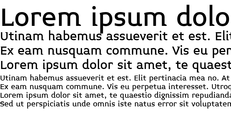 Sample of Midiet Serif Medium