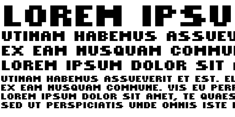 Sample of MINI 7 Condensed Bold