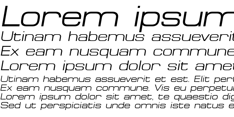 Sample of Minima Expanded SSi Expanded Italic