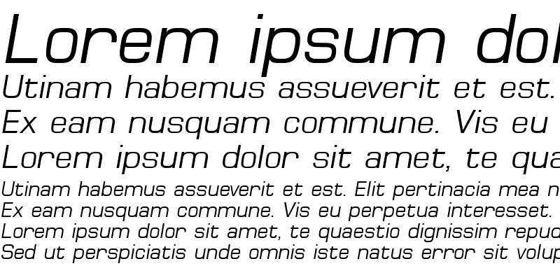 Sample of Minima SSi Italic