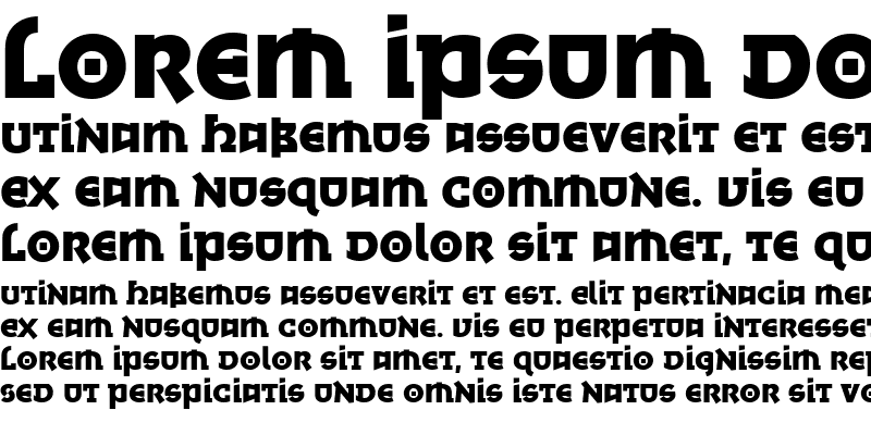 Sample of MinskaITC Bold