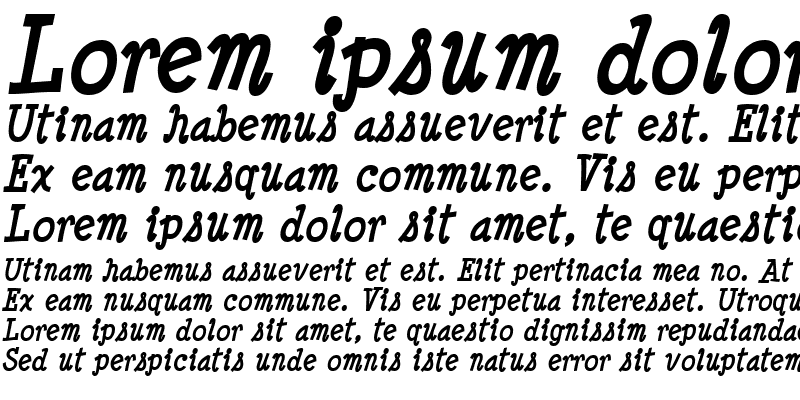 Sample of Minya Nouvelle Bold Italic