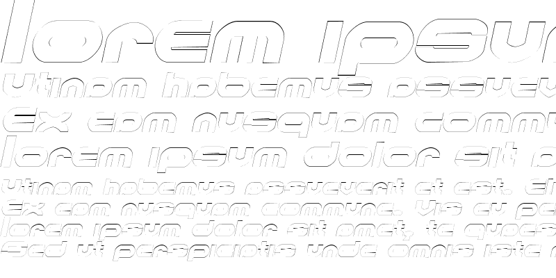 Sample of MKUltraOutline Italic