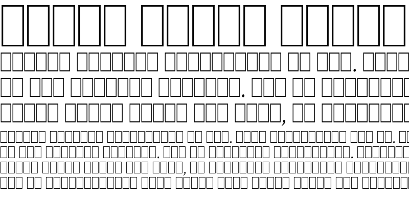 Sample of ML-NILA03 Regular