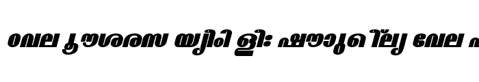 Preview of ML-TTMadhaviExBold Italic