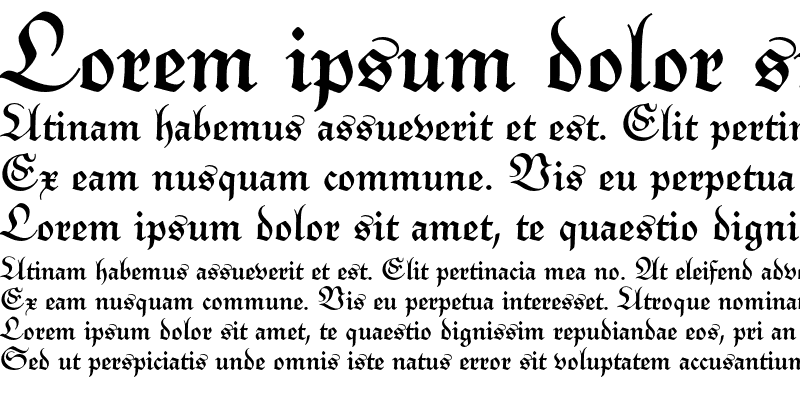 Sample of Monarchia Text Bold