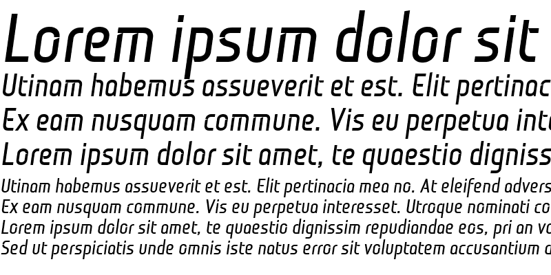 Sample of Monitorca Bold Italic