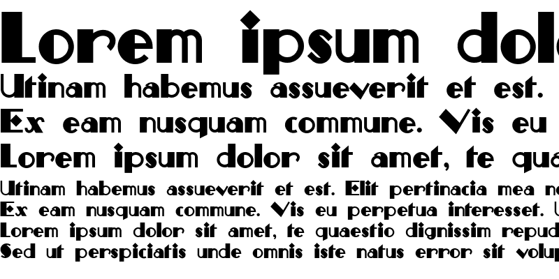 Sample of MonkeyFingers Regular