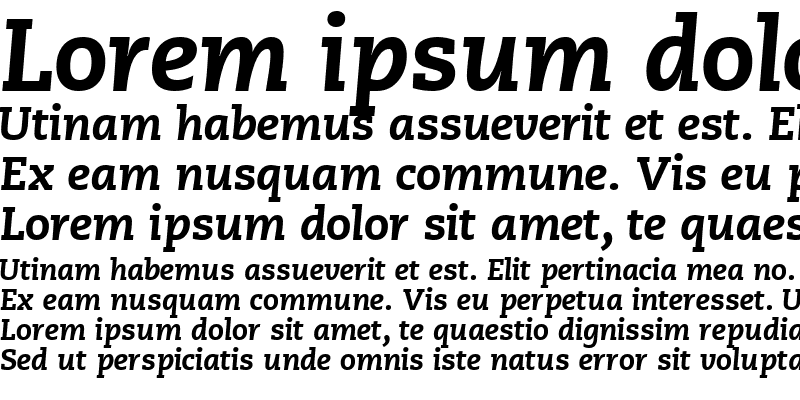 Sample of MonologueBlackSSK Italic