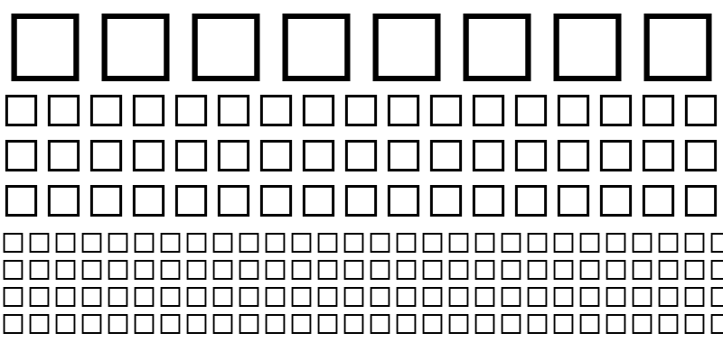 Sample of Monotype Sorts 2 Regular