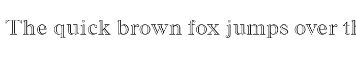 Preview of MonotypeOldStyleMTOutline Bold