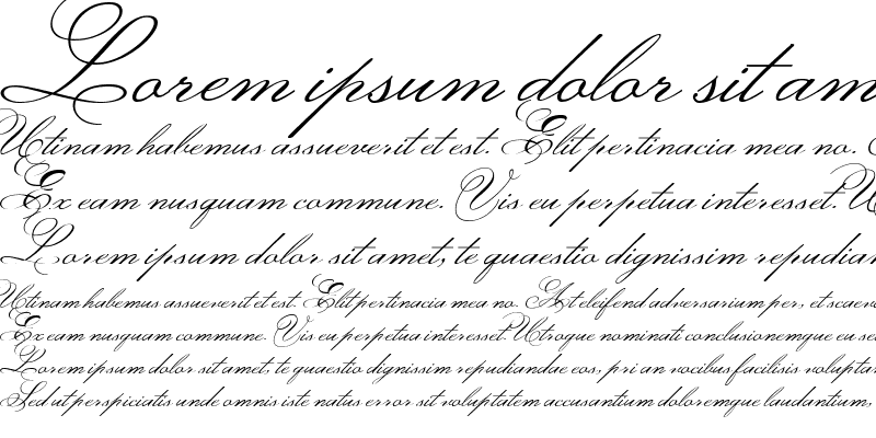 Sample of Monsieur La Doulaise Regular