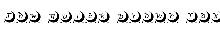 Preview of moon font Regular