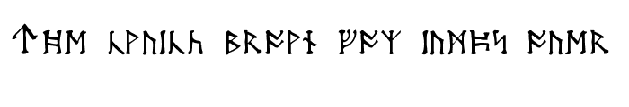 Preview of Moon Runes Regular