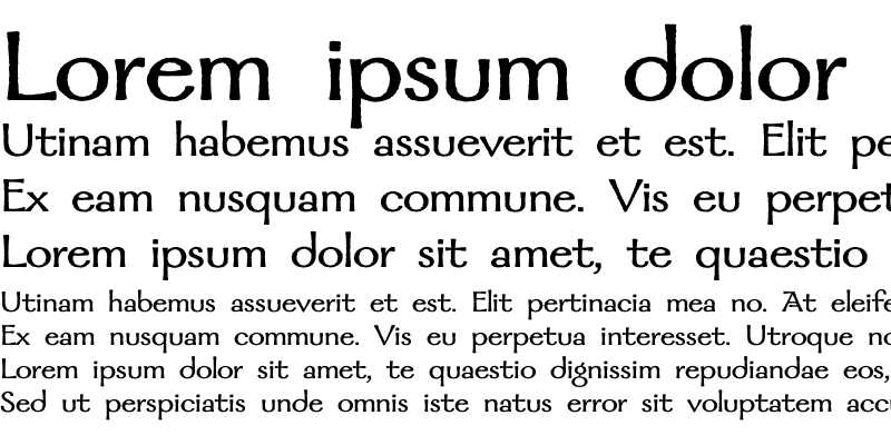 Sample of Mordred-Bold