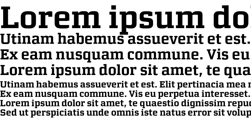 Sample of MorganAvec Office Bold