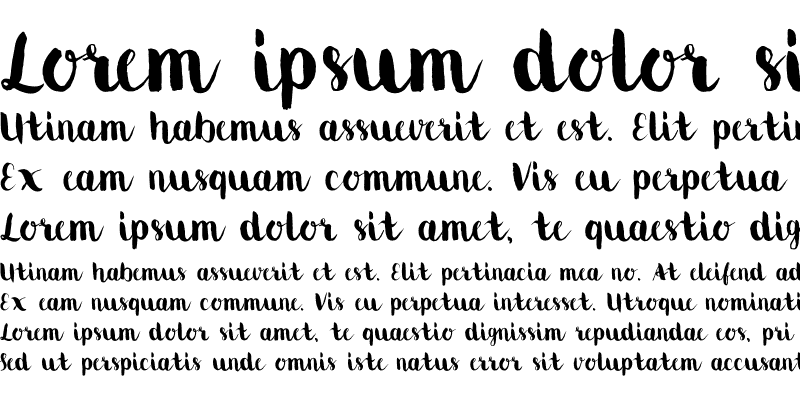 Sample of MovusBrushPen