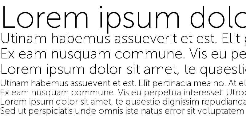 Sample of Museo Sans Cyrl 100