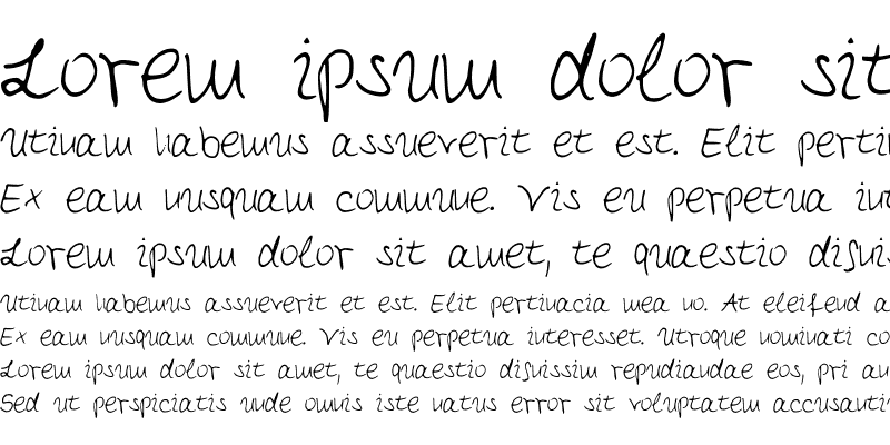 Sample of MyfirstHandwriting