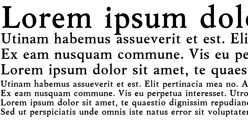 Sample of Mysl Bold Cyrillic