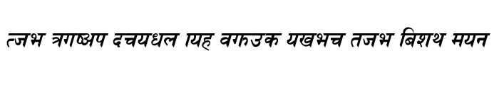Preview of Nagarik Bold Italic