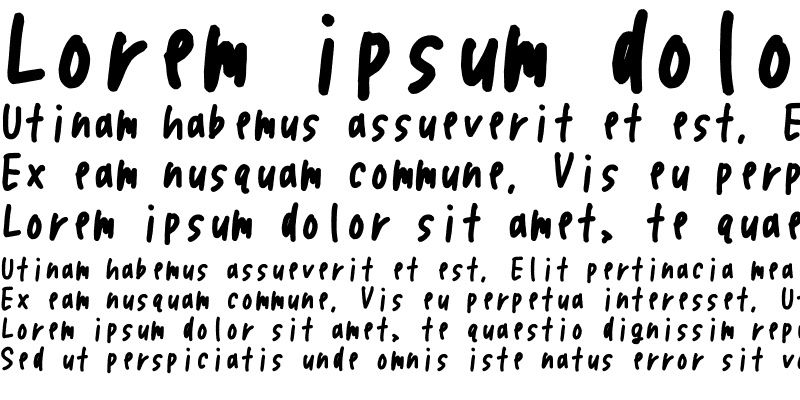 Sample of nagurigaki