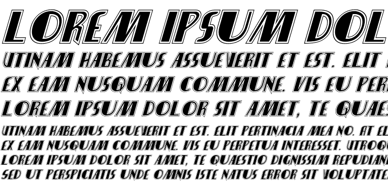 Sample of Nathan Brazil Academy Italic Italic