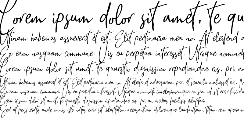 Sample of Natthalie Signature