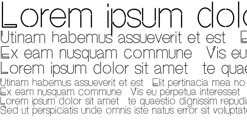 Sample of NEON ABSOLUTE SANS 1