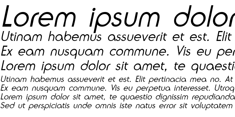 Sample of NeuseLightSSK Italic