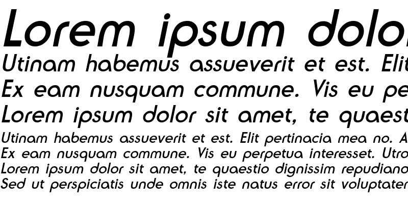 Sample of NeuseSSK Italic
