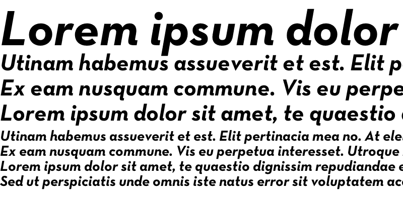Sample of Neutra Text Bold Italic Alt