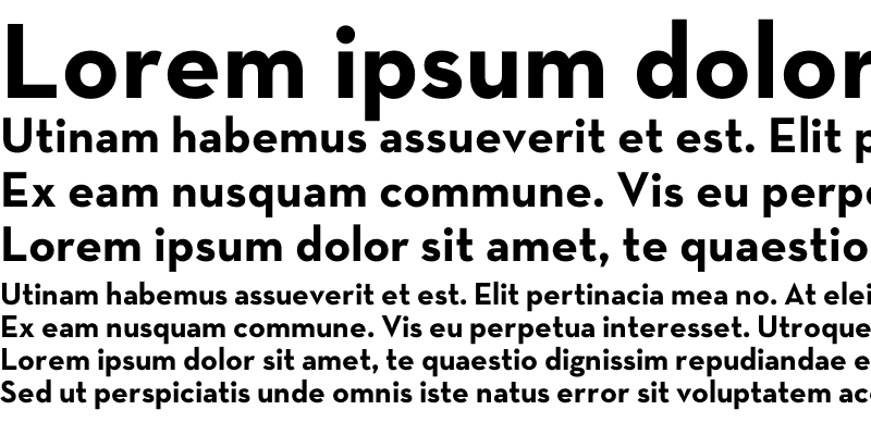 Sample of Neutra Text Bold