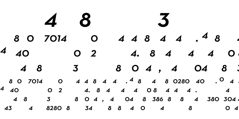 Sample of Neutra Text Demi Italic Frac