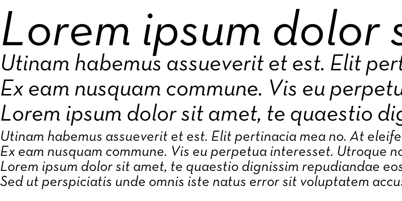 Sample of Neutra Text TF Book Italic