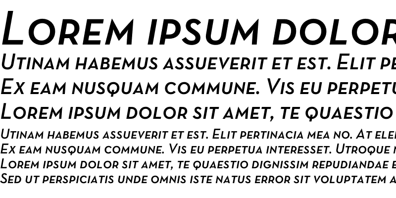 Sample of Neutra Text TF Demi SC Italic Alt