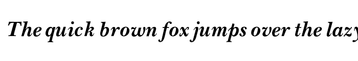 Preview of New Baskerville Bold Italic
